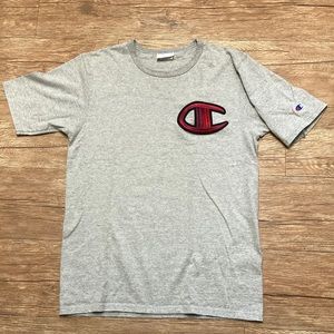 Champion Stitched Logo Tee Size Medium